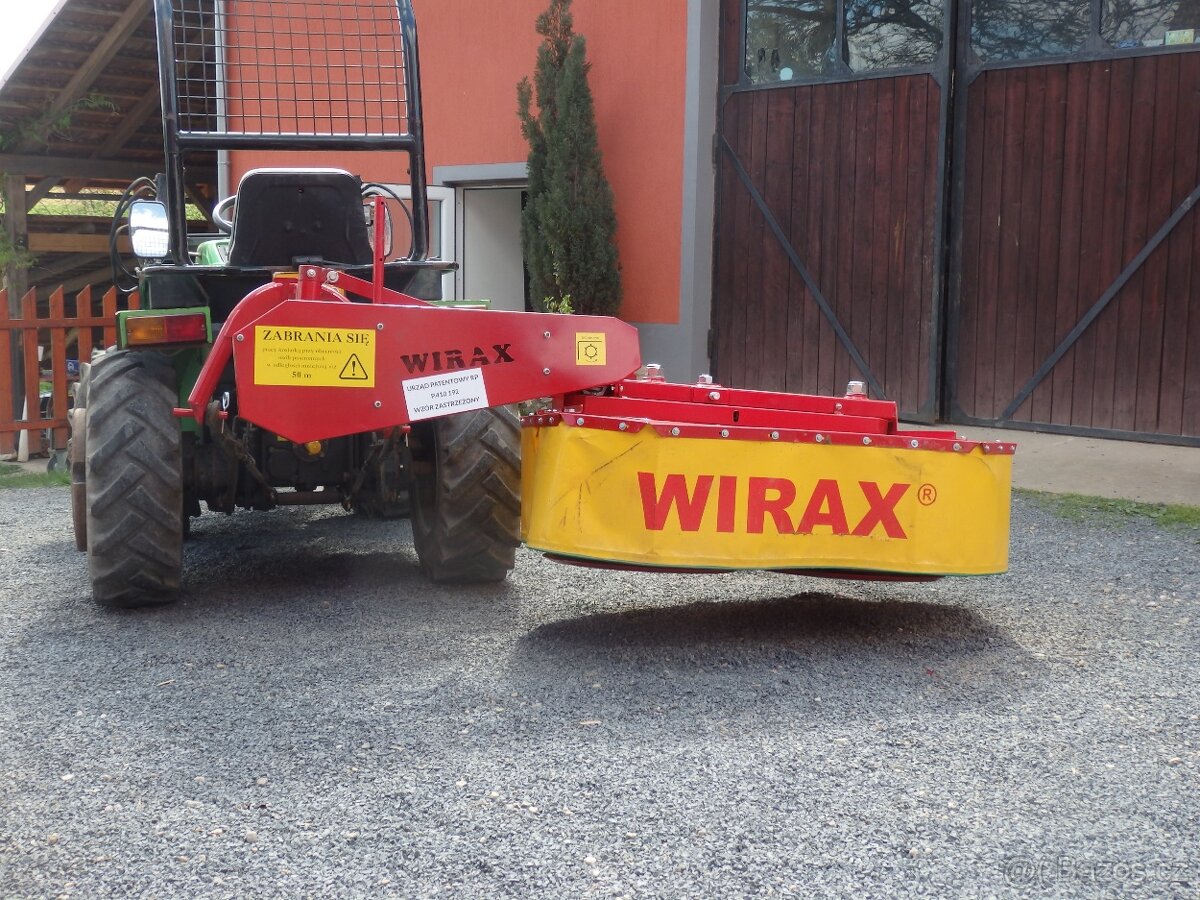 Dvoububnová rotační sekačka WIRAX 125. - 3