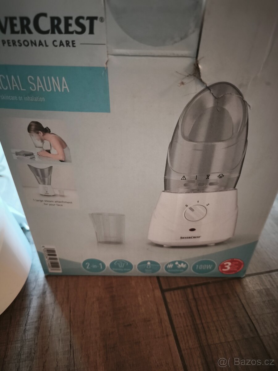 Obličejová sauna, nová - 3