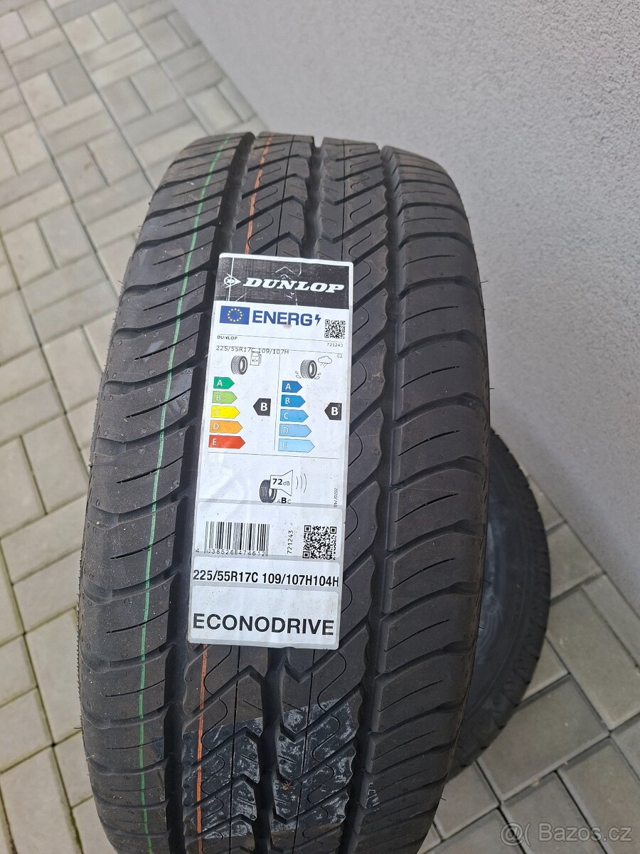 D03PLD 225/55 R17C Dunlop Econodrive - 3