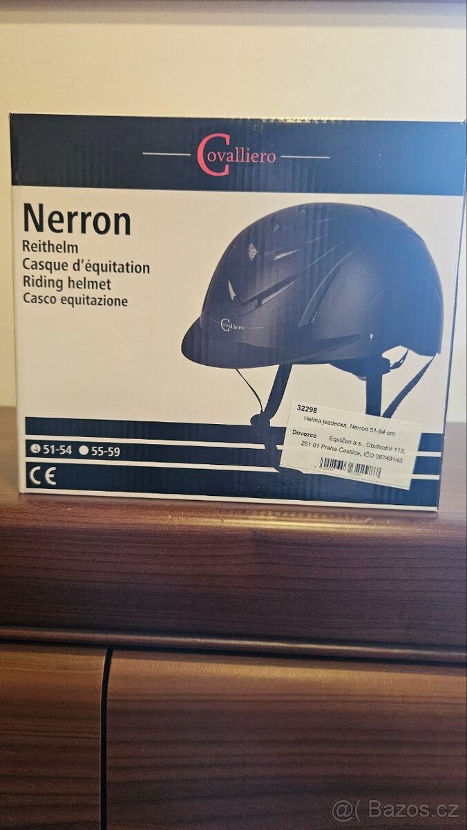 Jezdecká helma Cavalliero Nerron vel.51-54 - 3