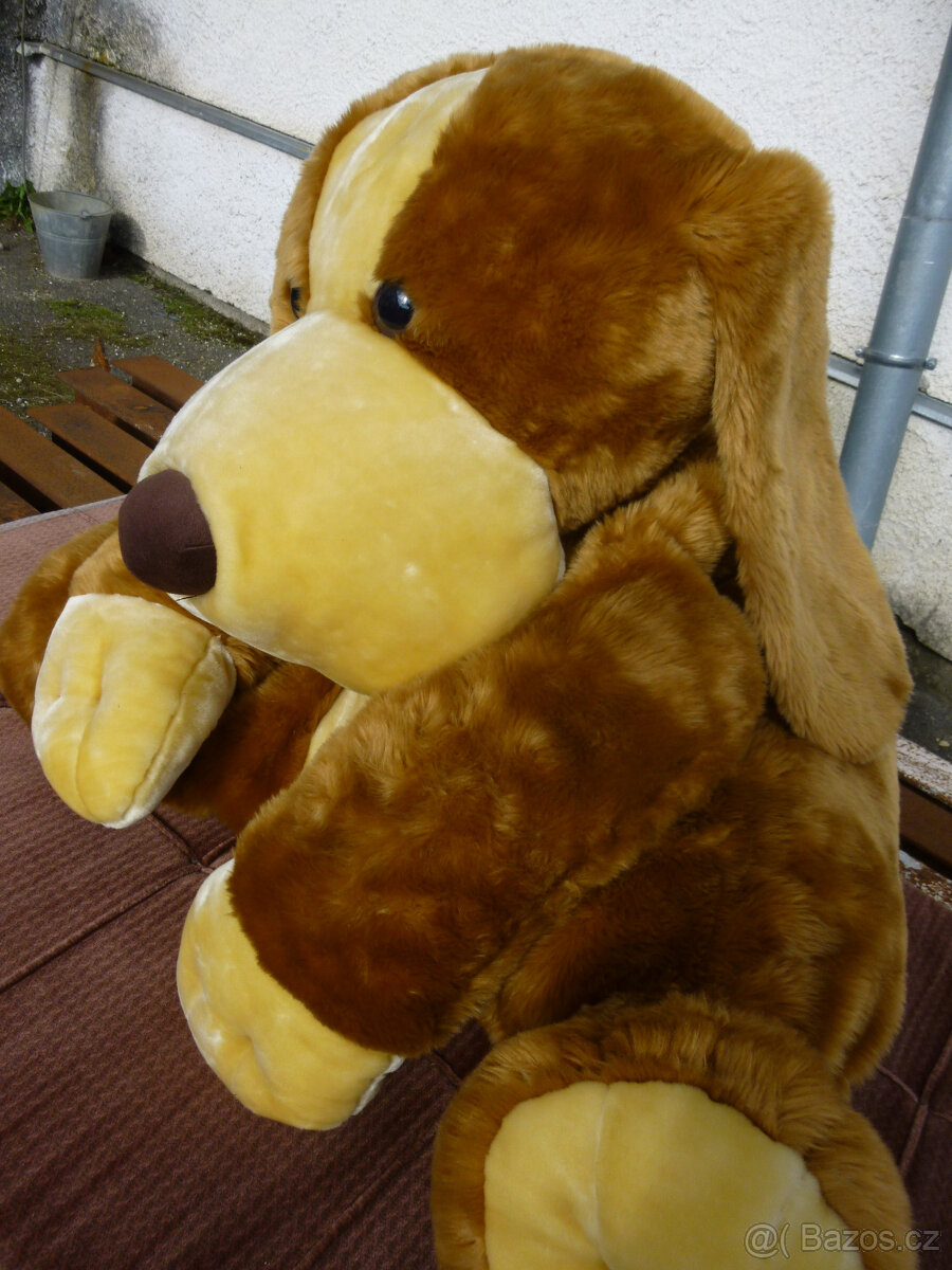 Pes plyšový, velký - 3