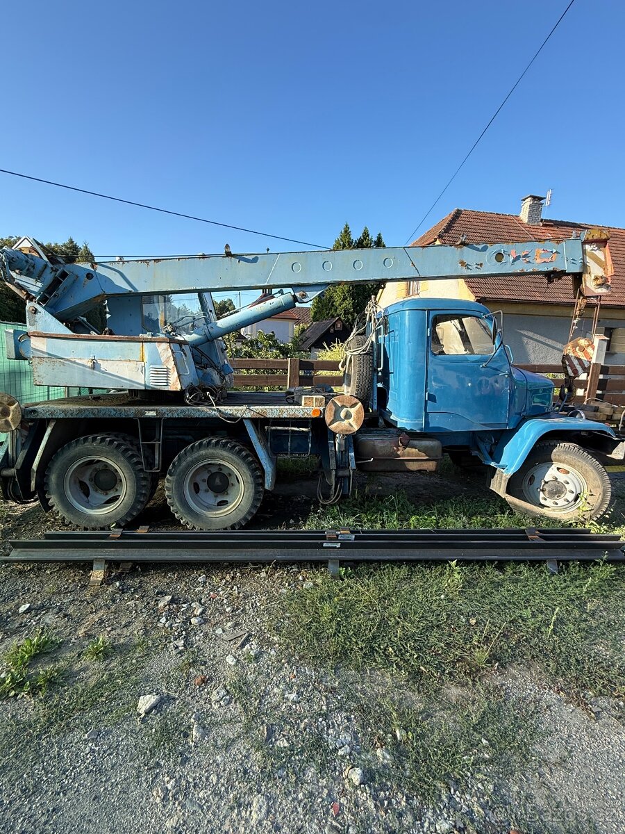 Praga V3S – autojeřáb HD 80 - 3