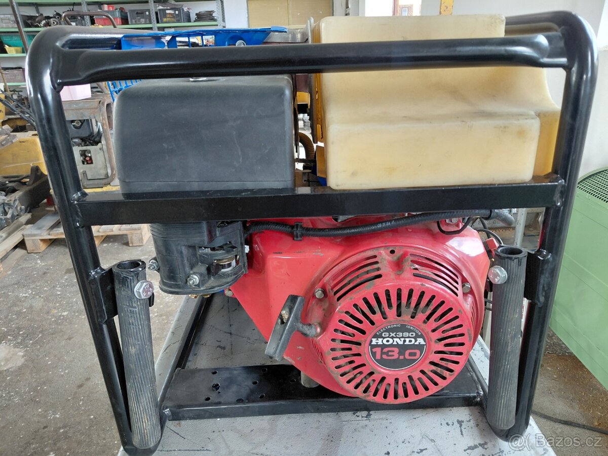 Elektrocentrála, generátor profi Geko 6502 6,1 kW - 3