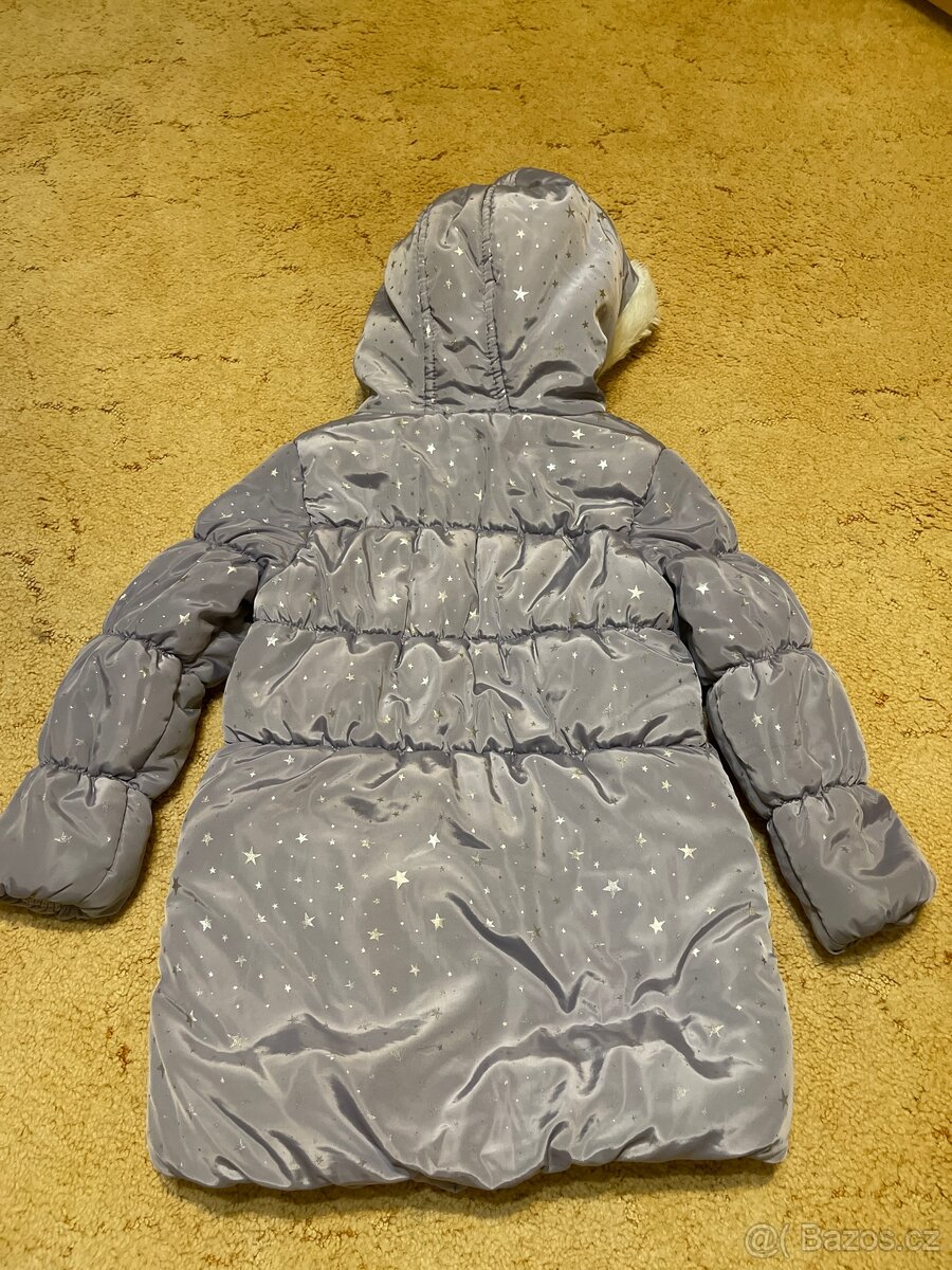 Dívčí zimní bunda 116 - 3