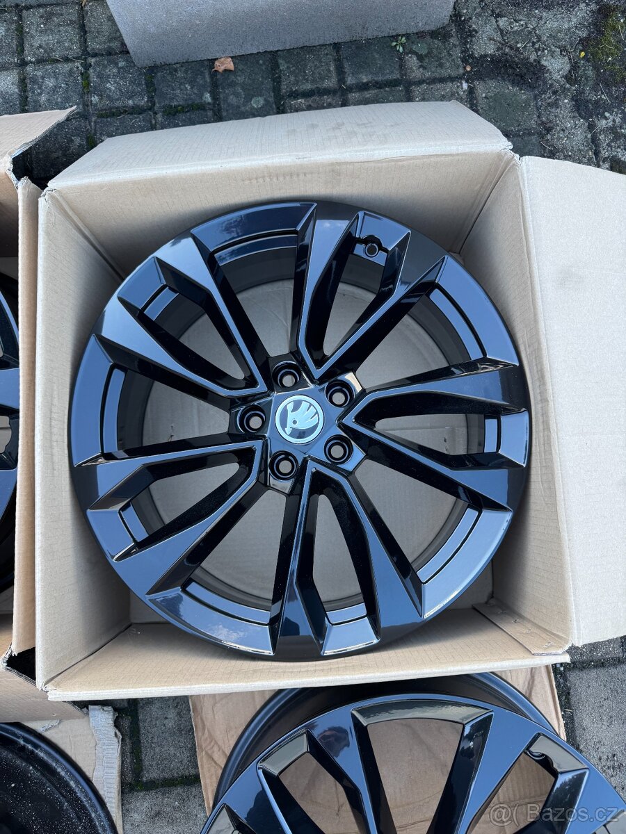 ORIGINÁL Alu Škoda PROCYON R19, 5x112 - TOP STAV - 3