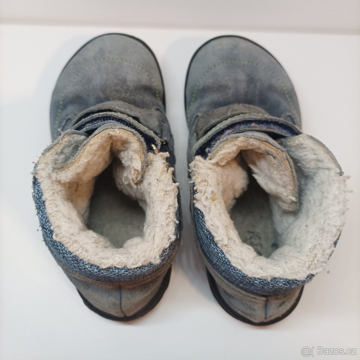 Kožené zimní kotníkové Jonap boty, 28 - 3