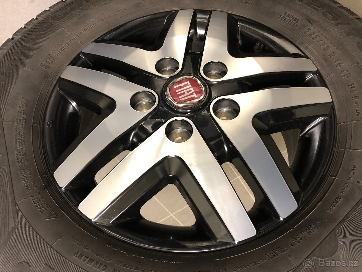 ORIGINAL ALU KOLA FIAT DUCATO 225/75/16 - 3