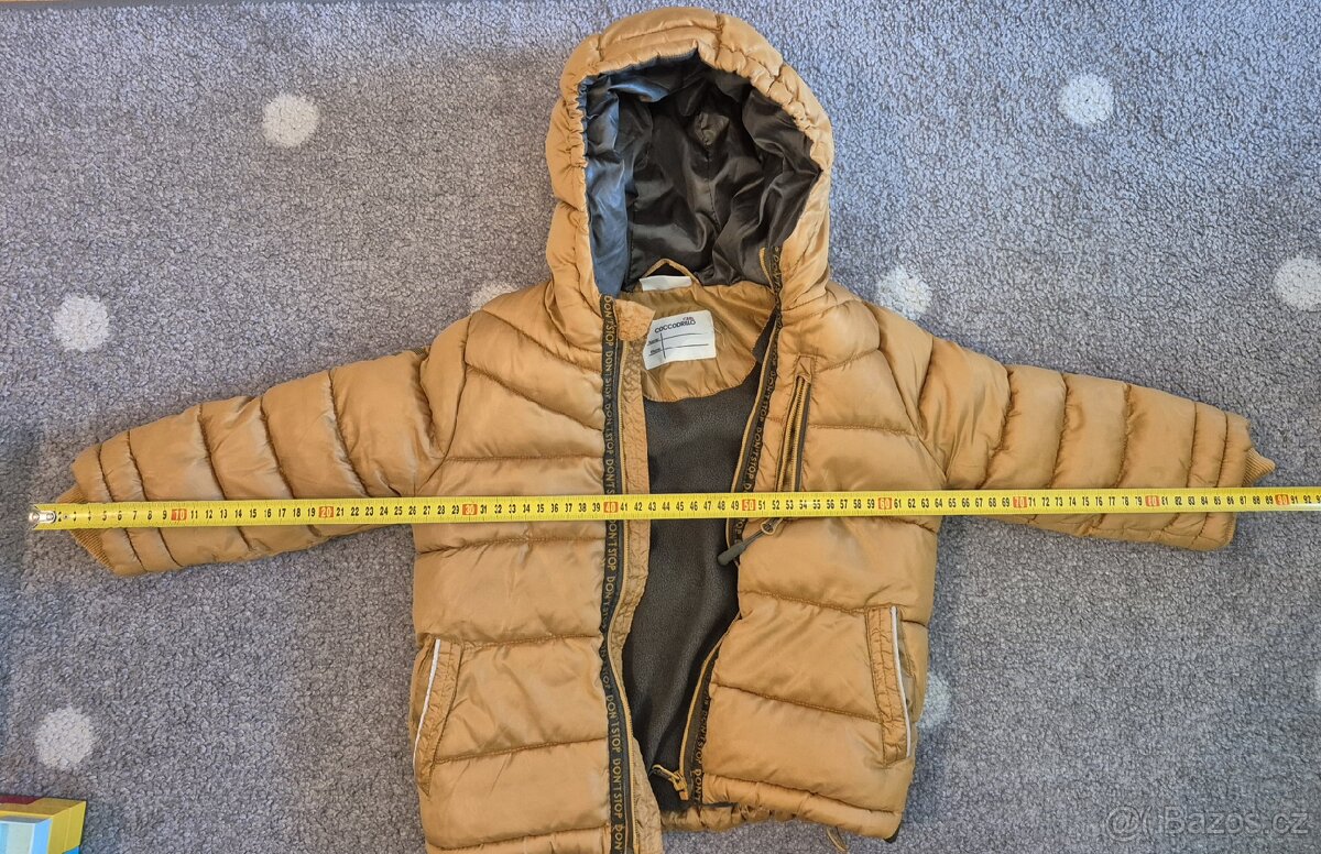 Dětská zimní bunda Coccodrillo vel. 92 - 3