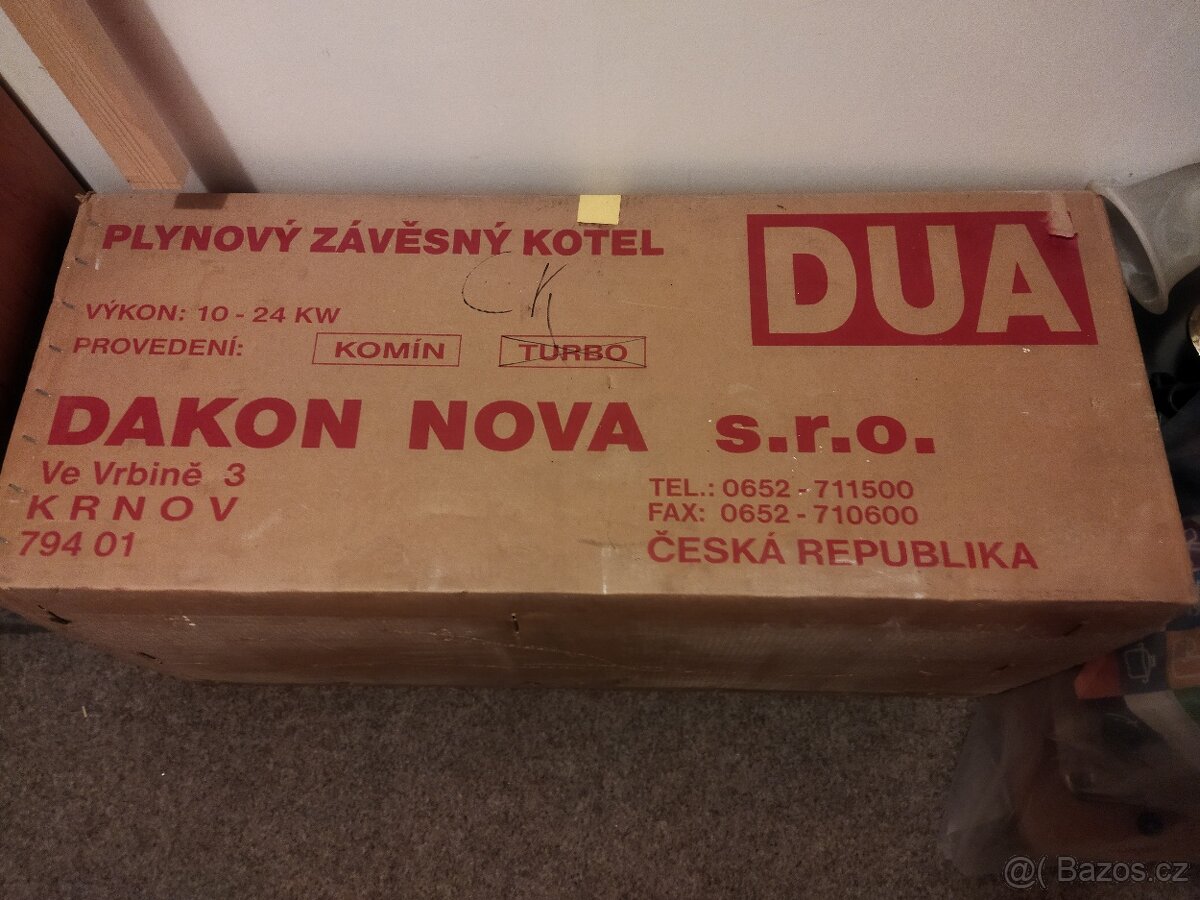 Plynový kotel DAKON DUA B - 3