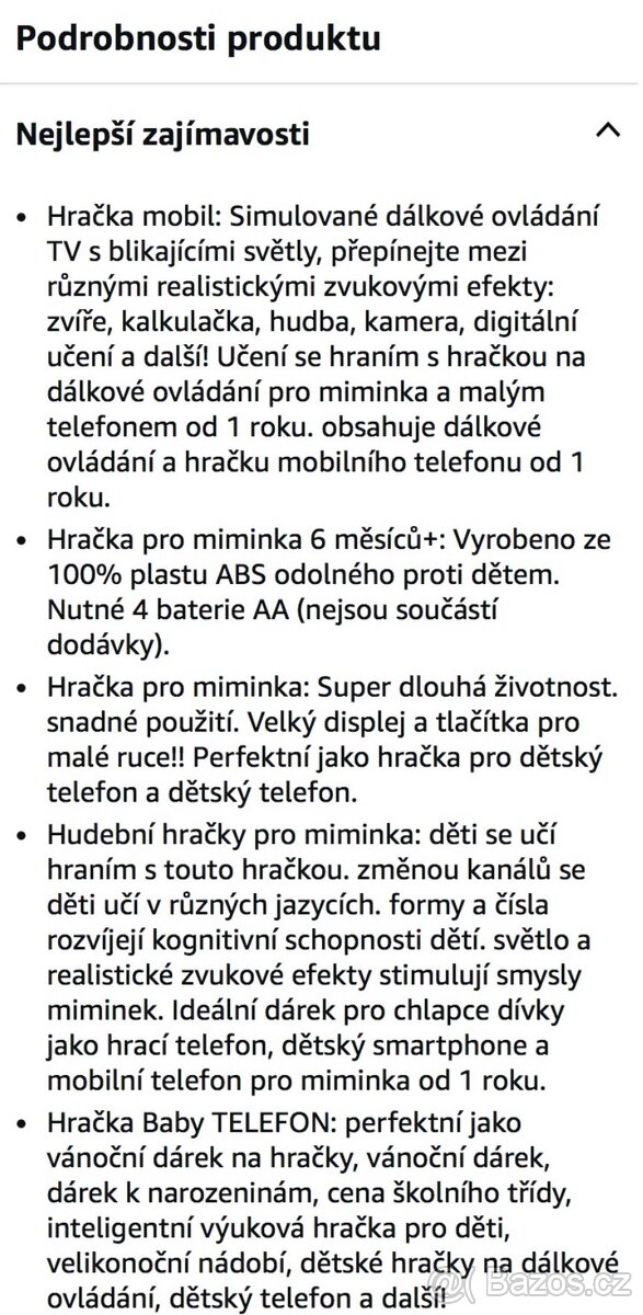 dětský telefon,ovladač - 3