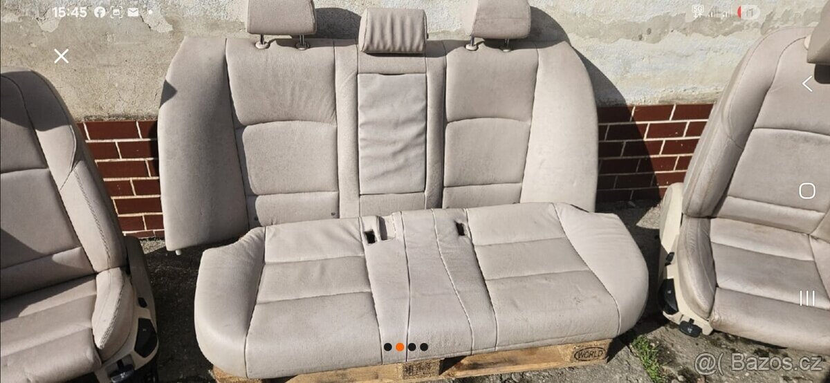 Bmw f10, sporsize sedačky, kožené - 3