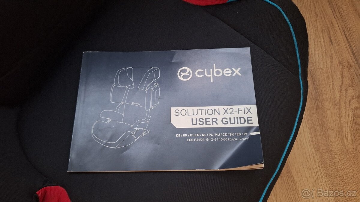 Prodám dětskou autosedačku Cybex - 3