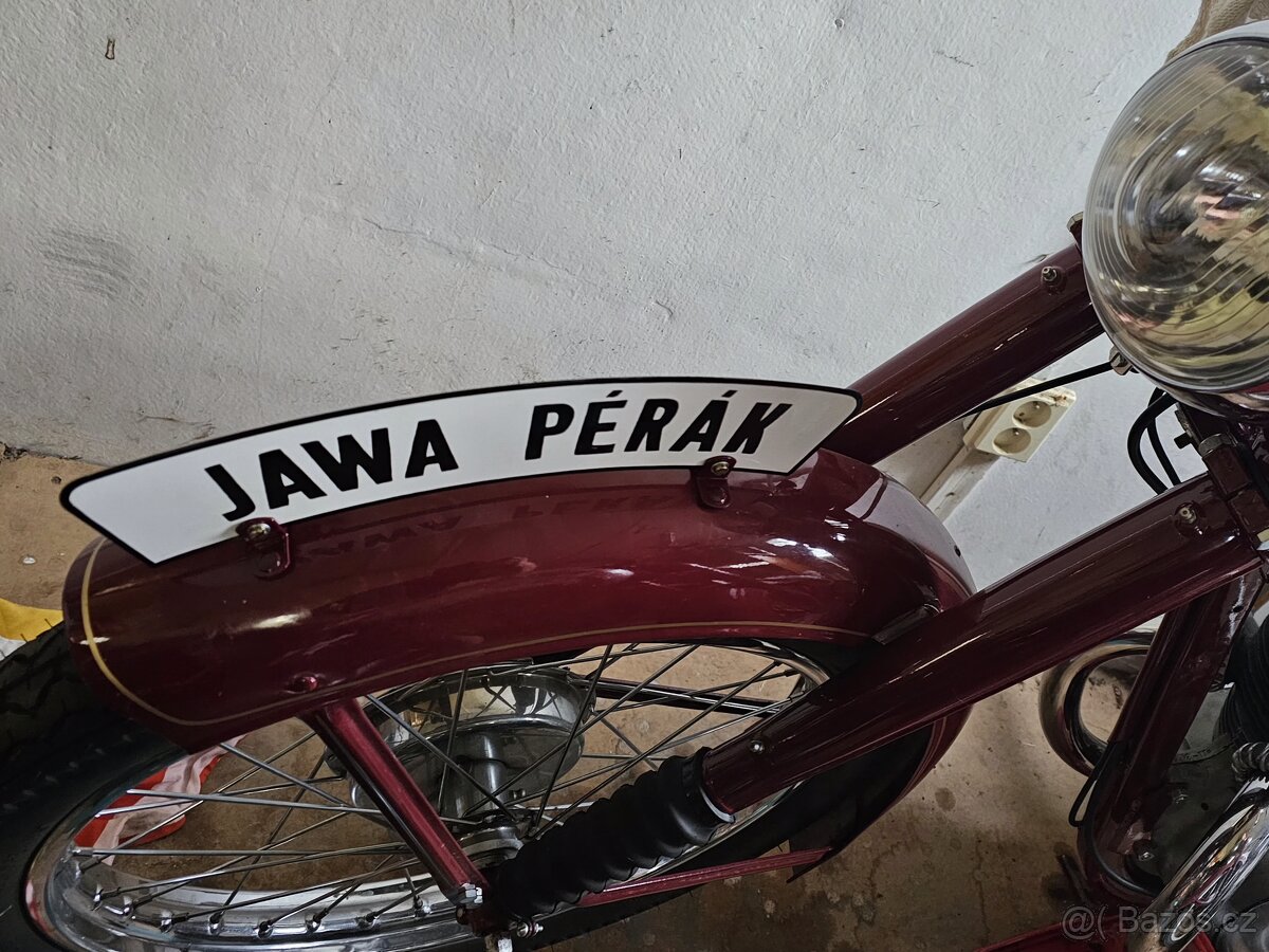 Jawa 250 Pérák s TP malá Spz - 3
