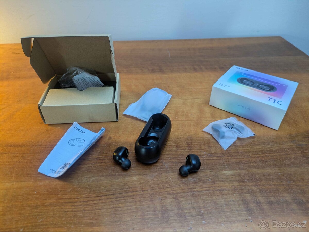 🎧 Bezdrátová sluchátka QCY T1C - 3
