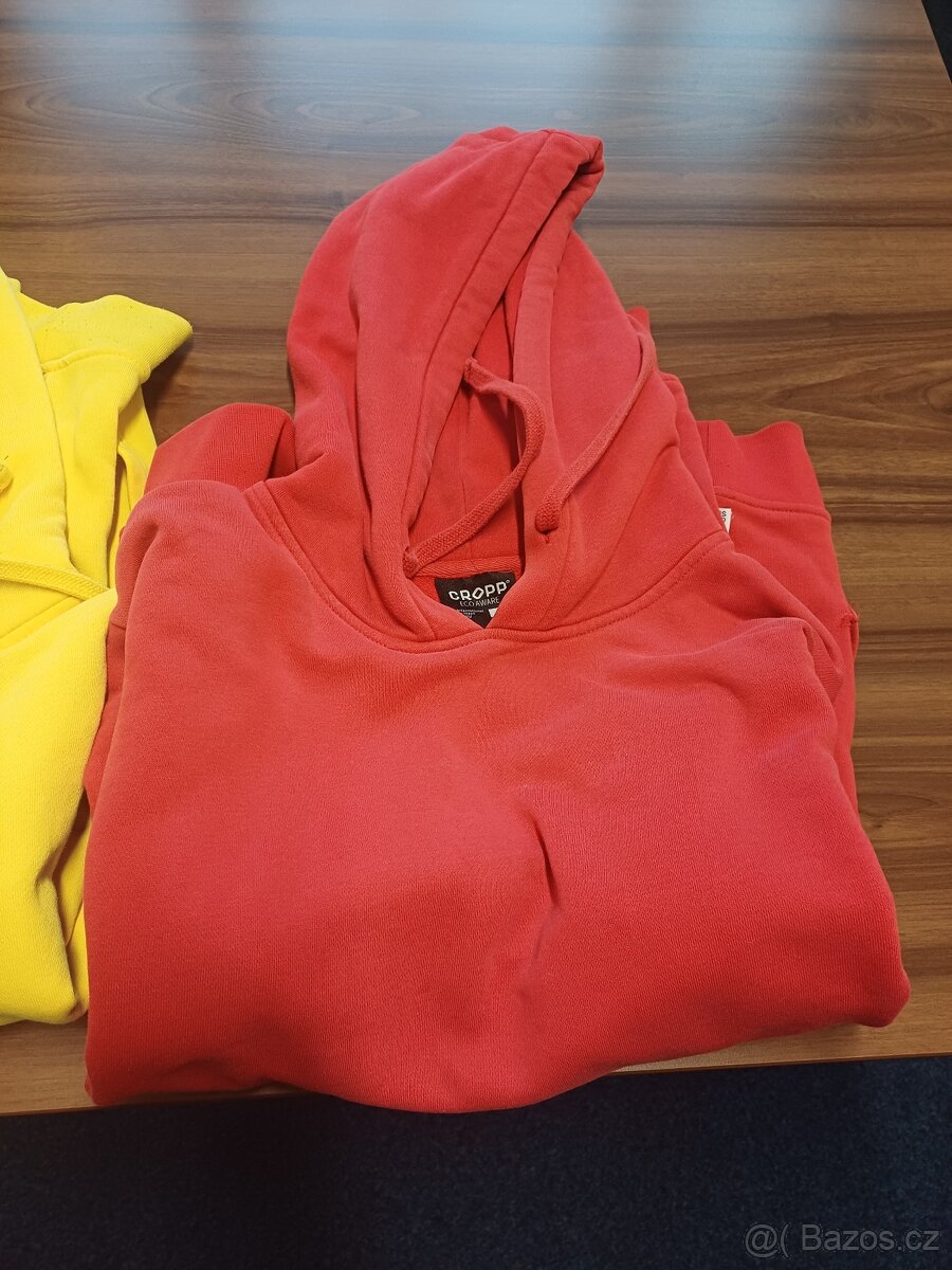 2x mikina CROPP - žlutá + červená - 3