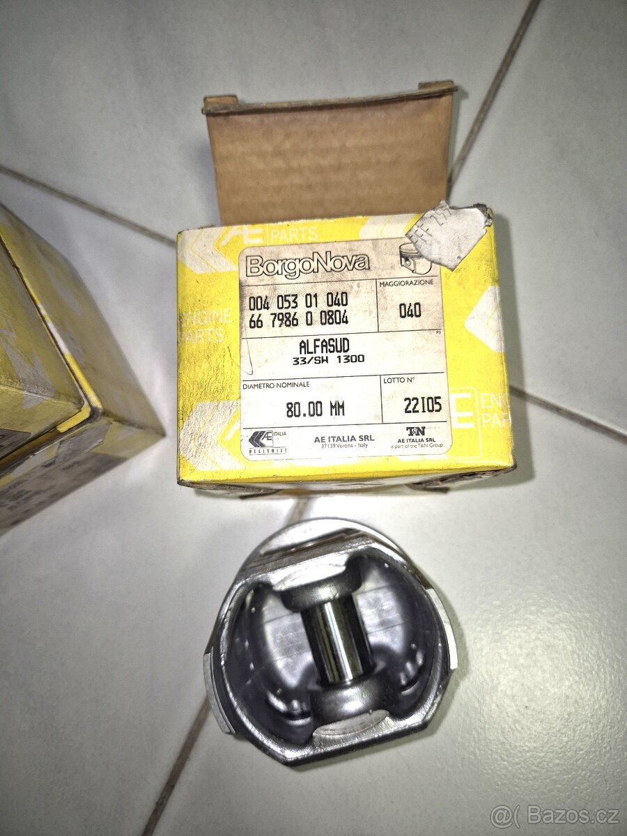 VÝBRUSOVÉ PÍSTY NA ALFA ROMEO - 3