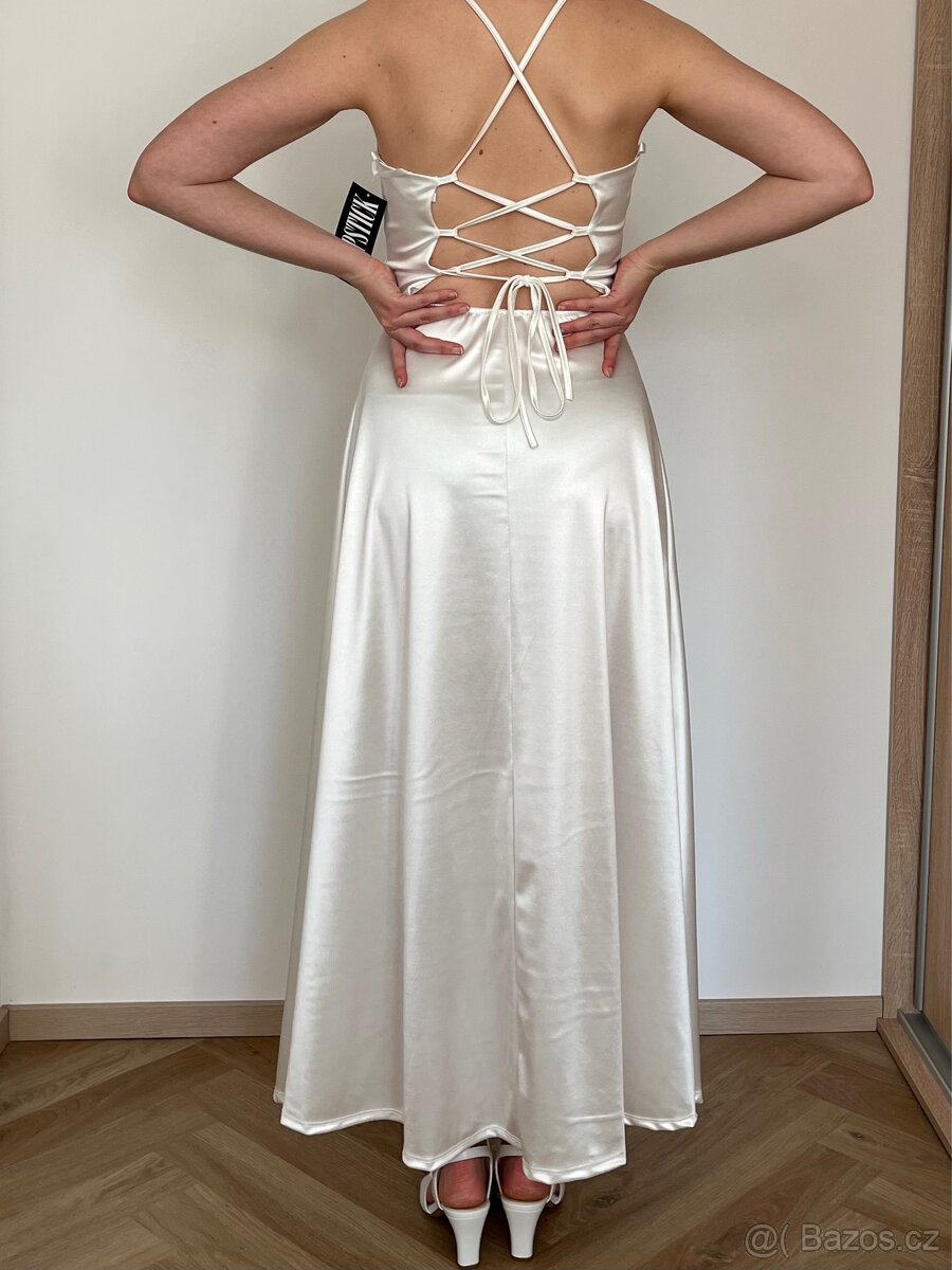 Bílé šaty Comtessa - 3