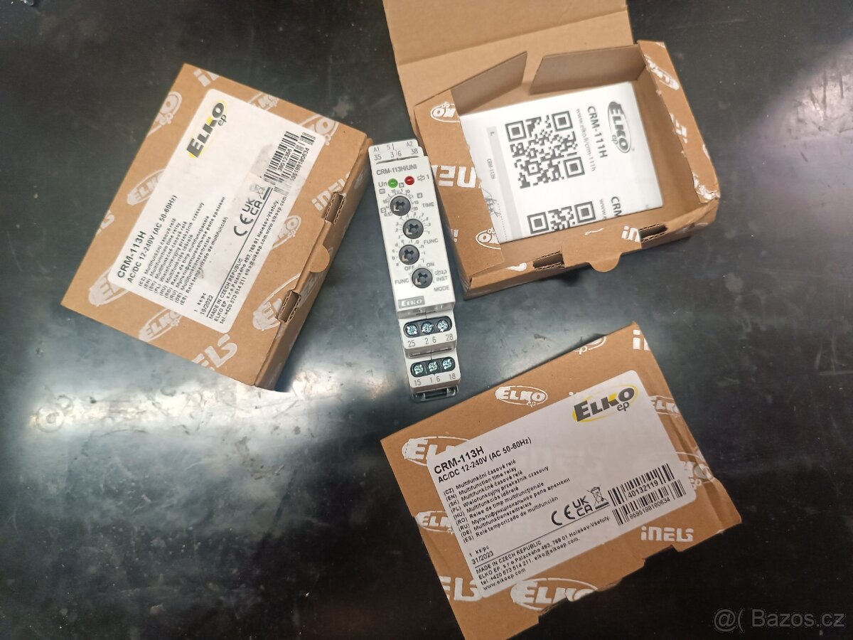 Multifunkční časové relé ELKO EP CRM-113H/UNI - 3