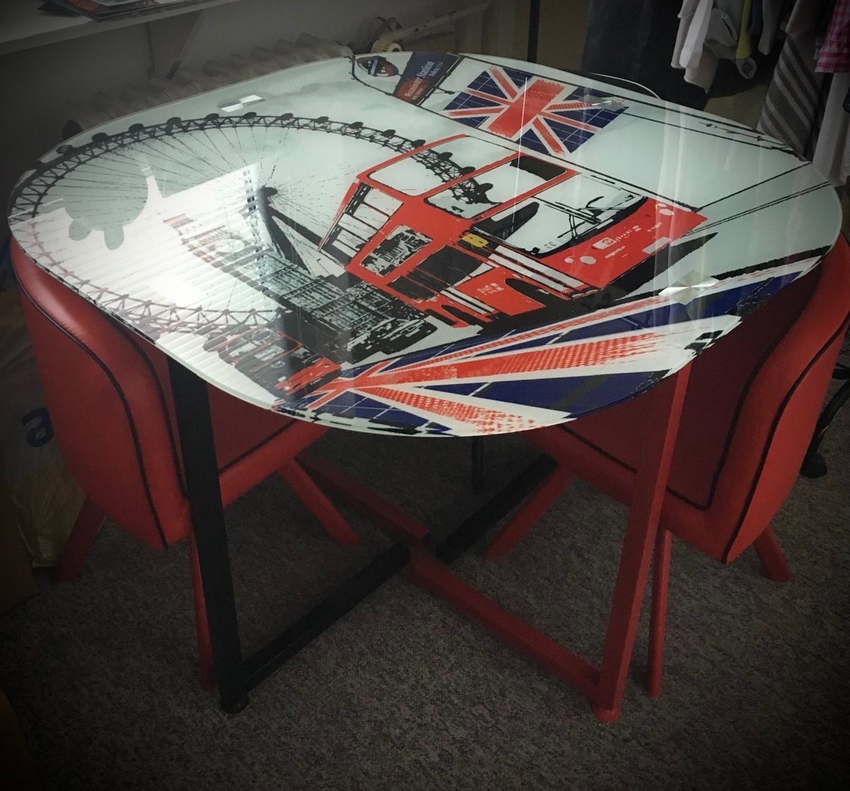 Jídelní Stůl s židlemi SET 4+1 - 3