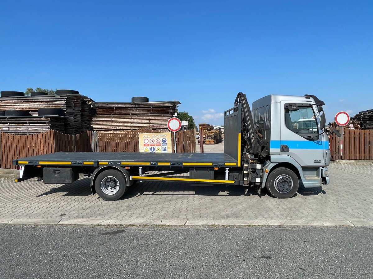 Daf LF 45 , hydraulická ruka , plosina , kontejner , nosič - 3