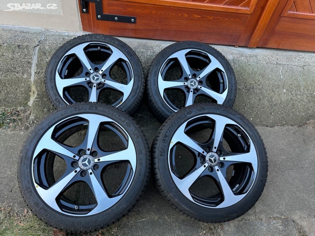 Alu kola Mercedes C klasse w205 r18 stav novych - 3