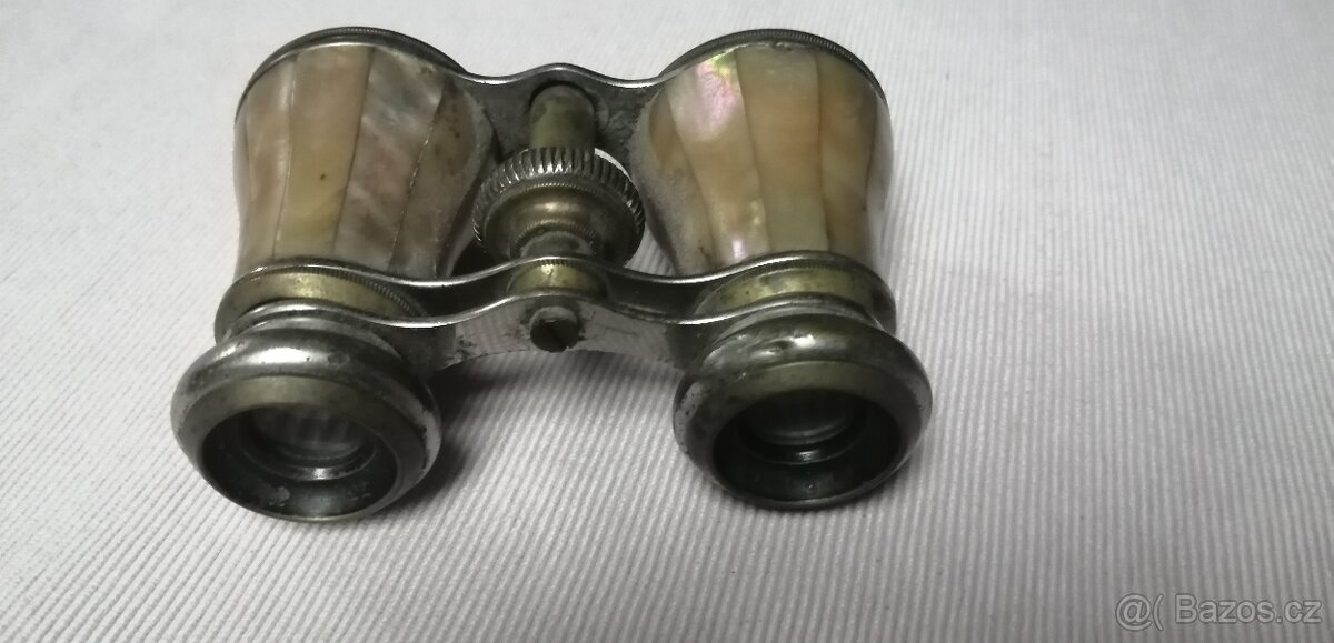 Starožitné divadelní kukátko s perletí - 3