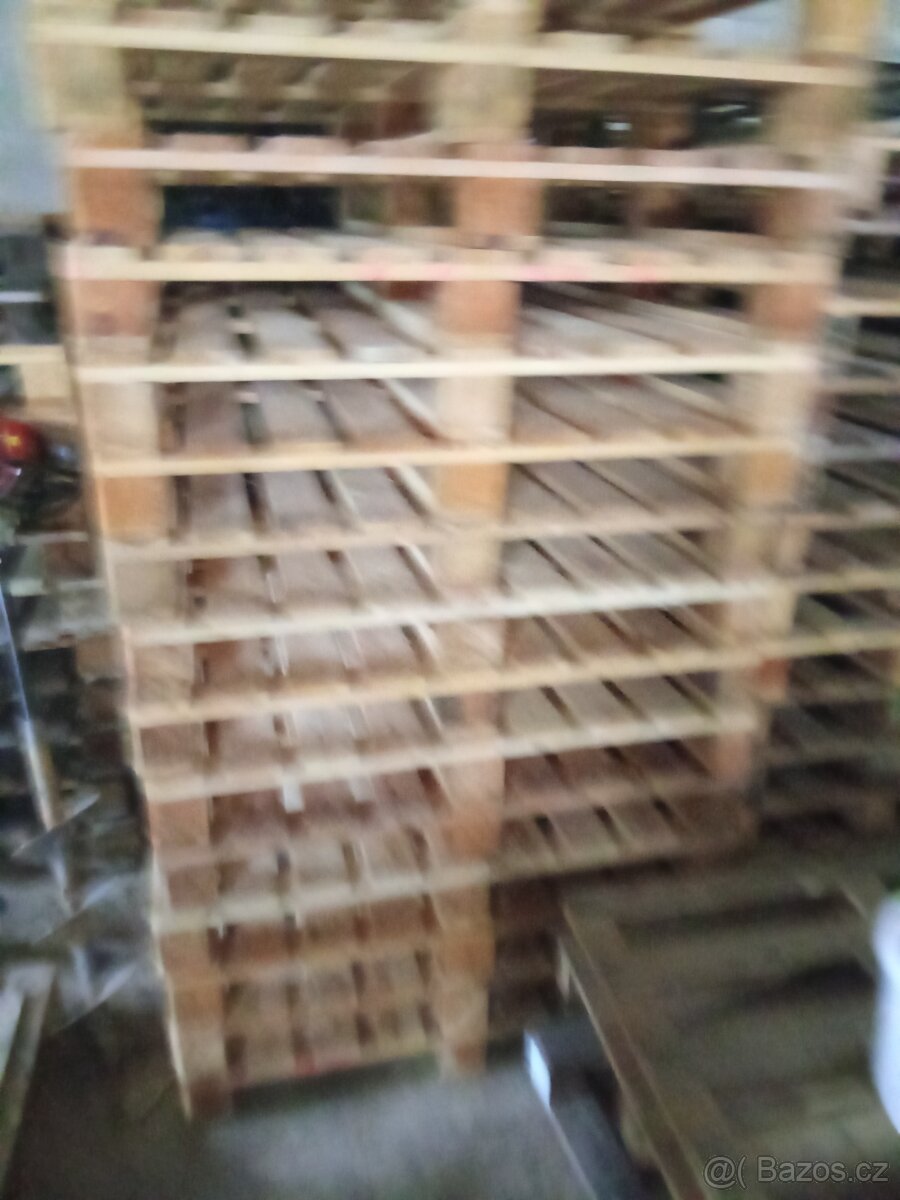 Prodám dřevěné palety 120x 114 - 3