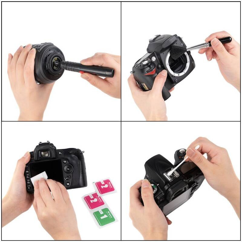 foto video čistící sada ColorWay CW-1091 9 dílná - 3