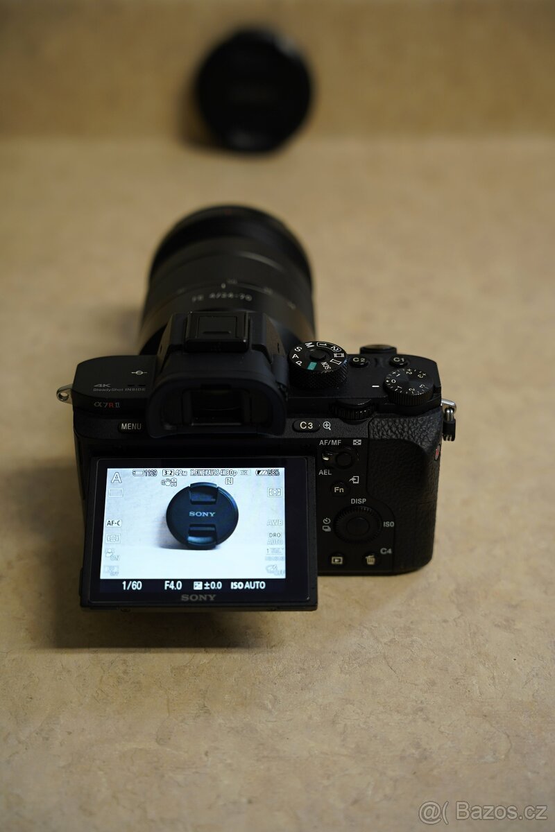 sony kamera a7rII + sony zeiss 24-70 mm FE 4 - 3