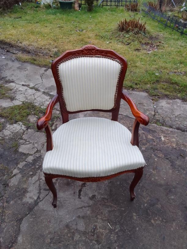 Starožitné barokní křesílko - 3