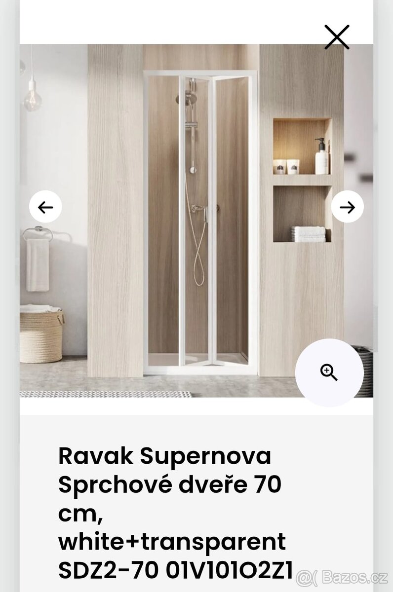 Sprchové dveře RAVAK Supernova 70cm - 3