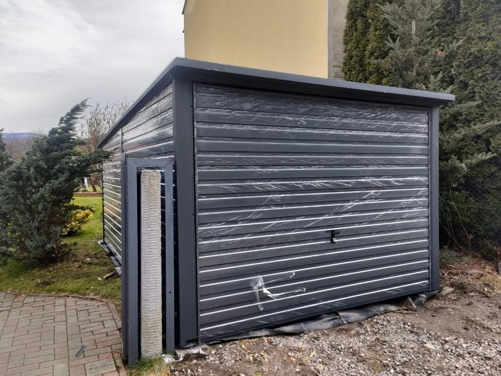 Plechová garáž 3x5 - 3