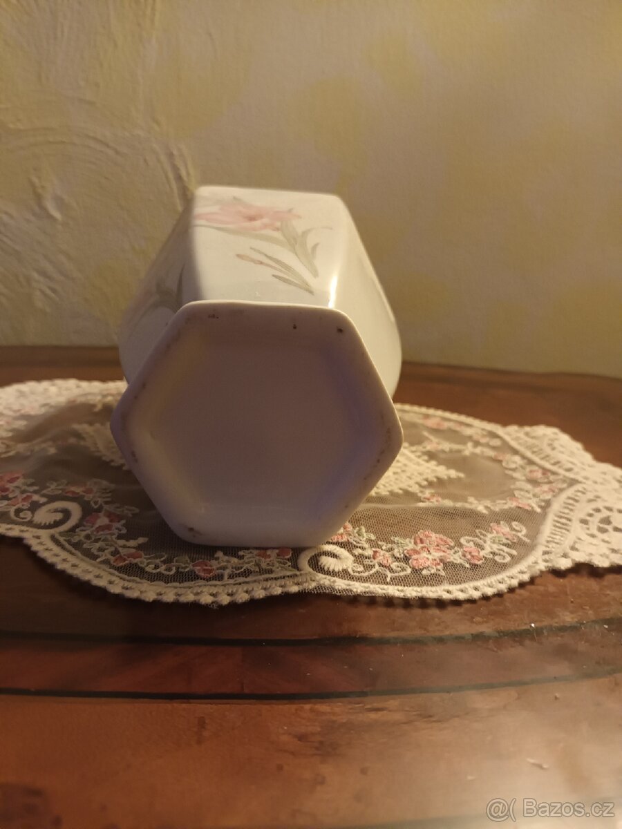 STAROŽITNÁ PORCELÁNOVÁ VÁZA - 3