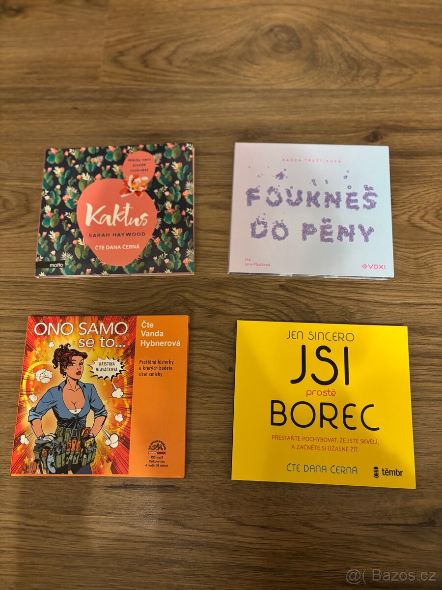 Audioknihy na CD – 4 ks - 3