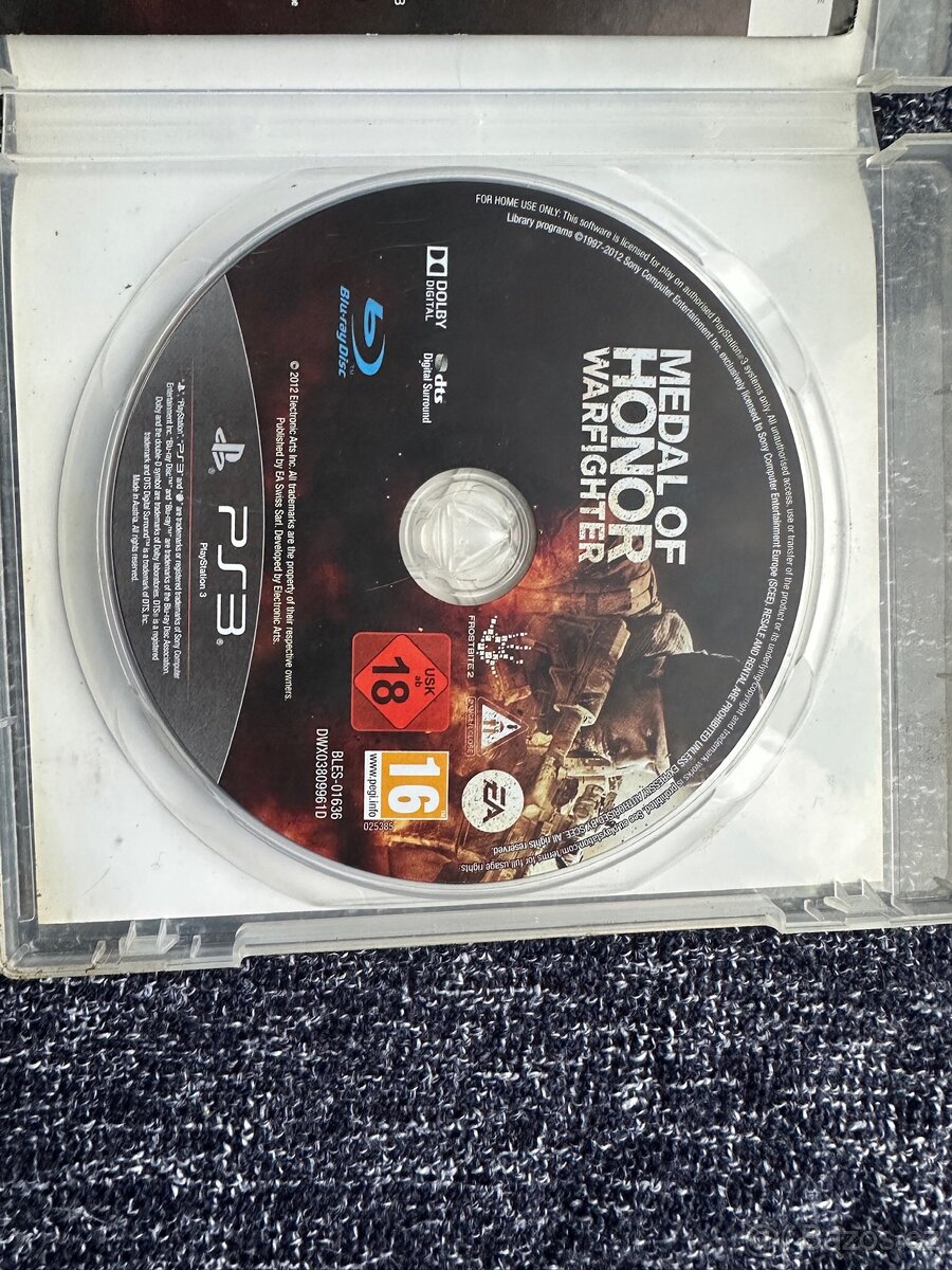 PS3 Medal Of Honor Warfighter playstation konzole - 3