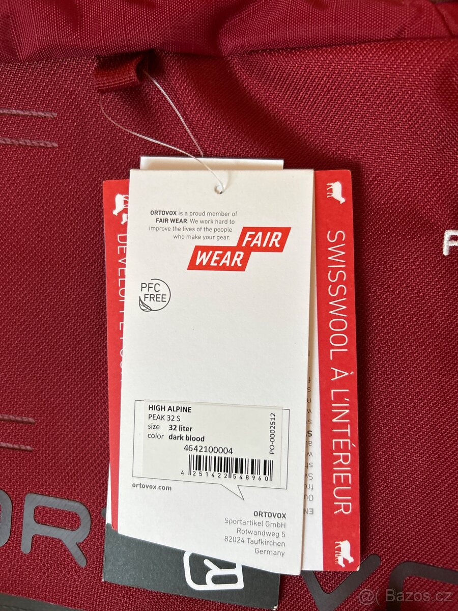 NOVÝ Batoh ORTOVOX PEAK 32S - 3