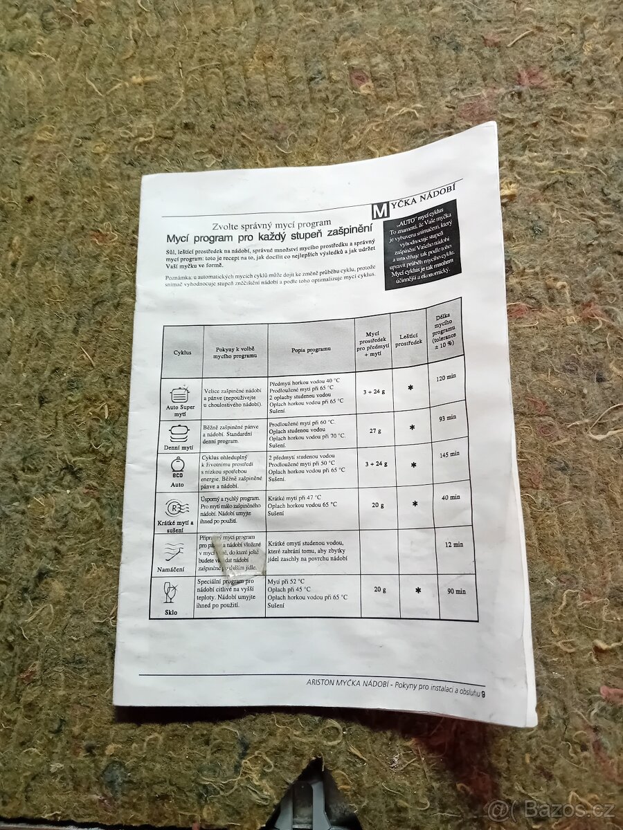 Prodám myčku 45 - 3