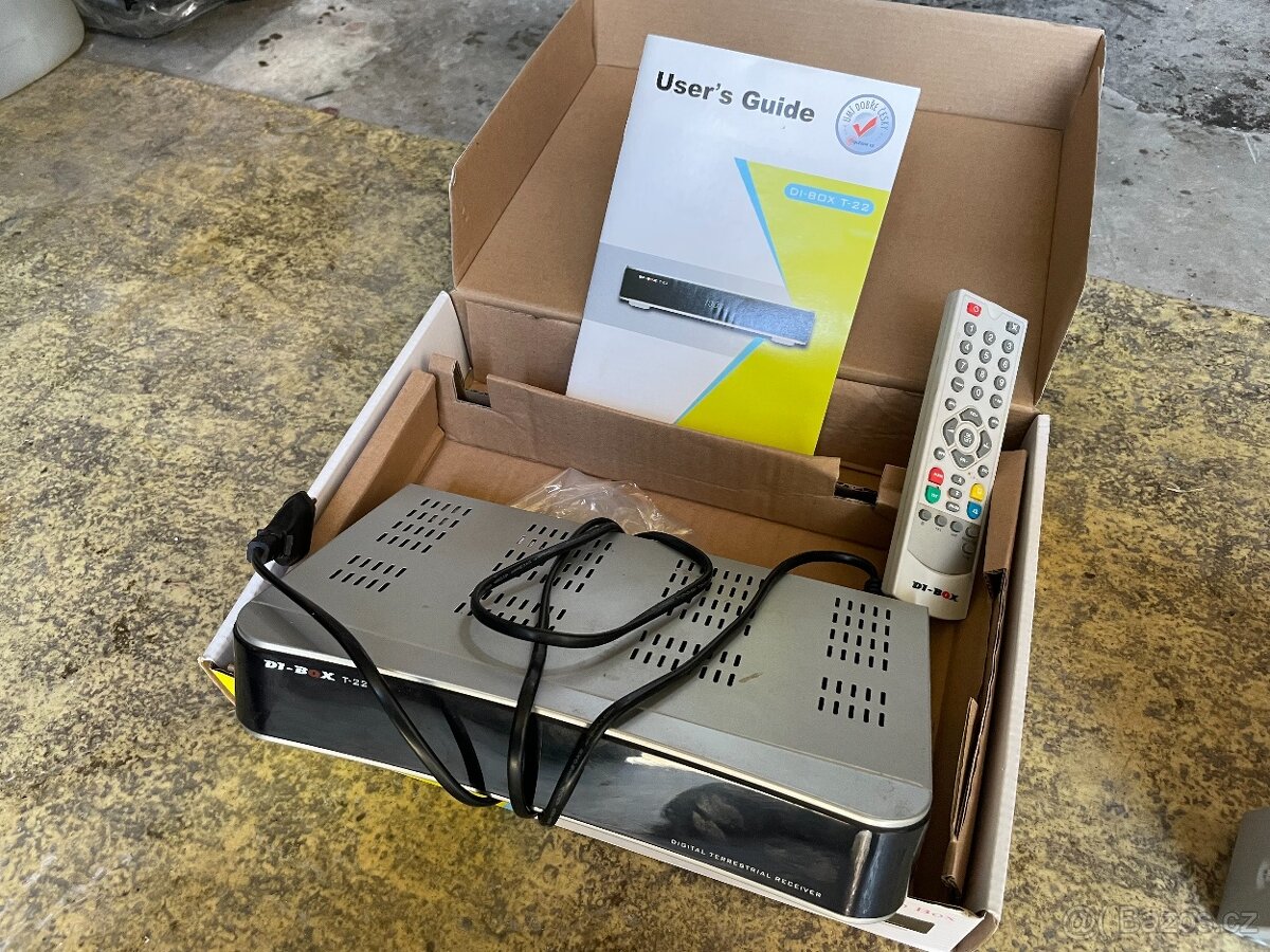Set Top Box, digitální pozemní přijímač, D1-box - 2 kusy - 3