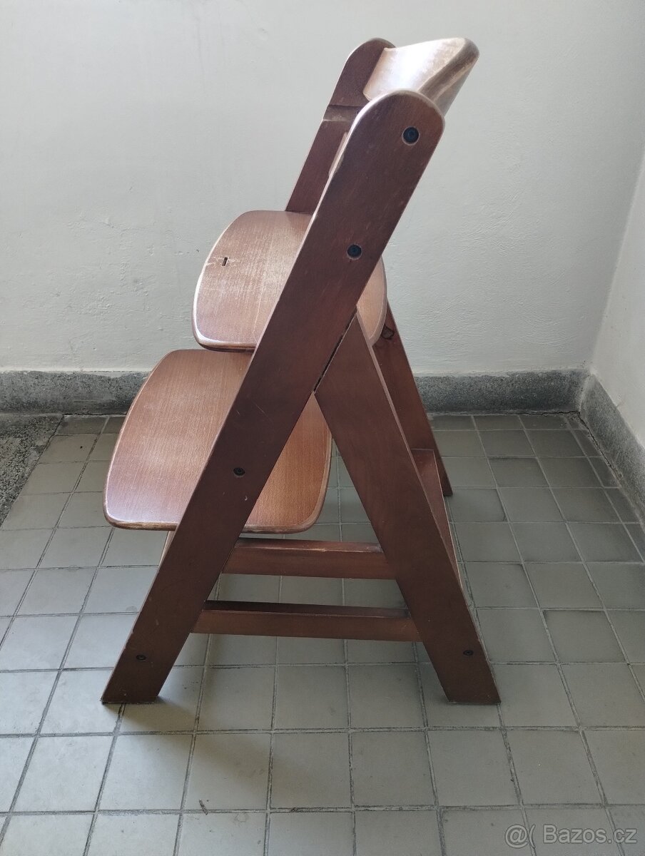 Rostoucí dřevěná zidle - 3