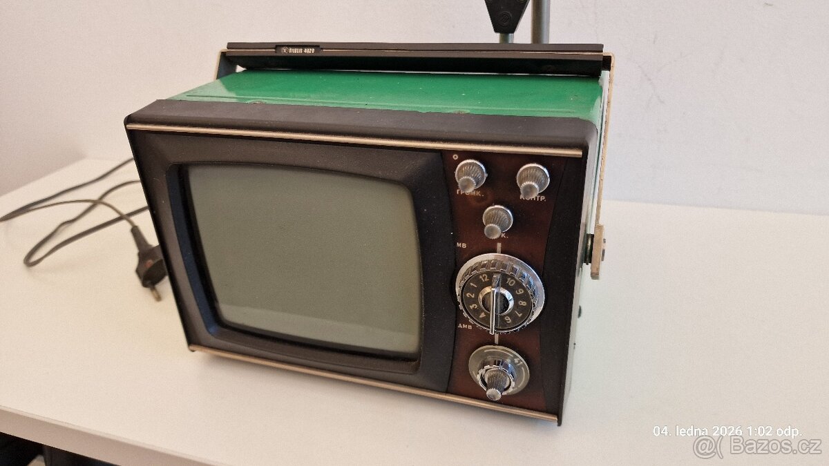 Retro mini televize Šilelis 402 D - 3