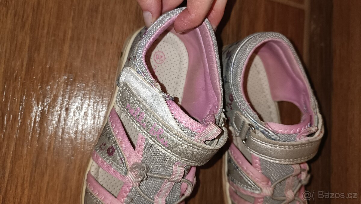 Dívčí sandále 28 - Nelli Blu - 3