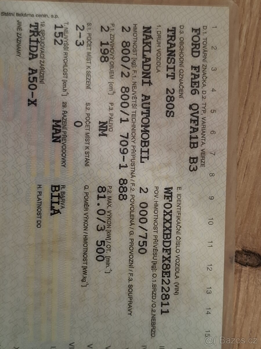 Ford tranzit na opravu 2.2 81kw - 3