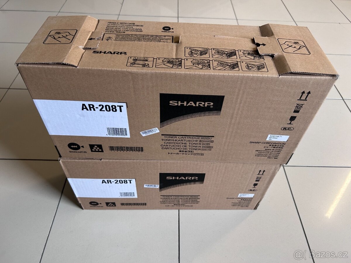 Toner SHARP AR-208T original / nový - 3