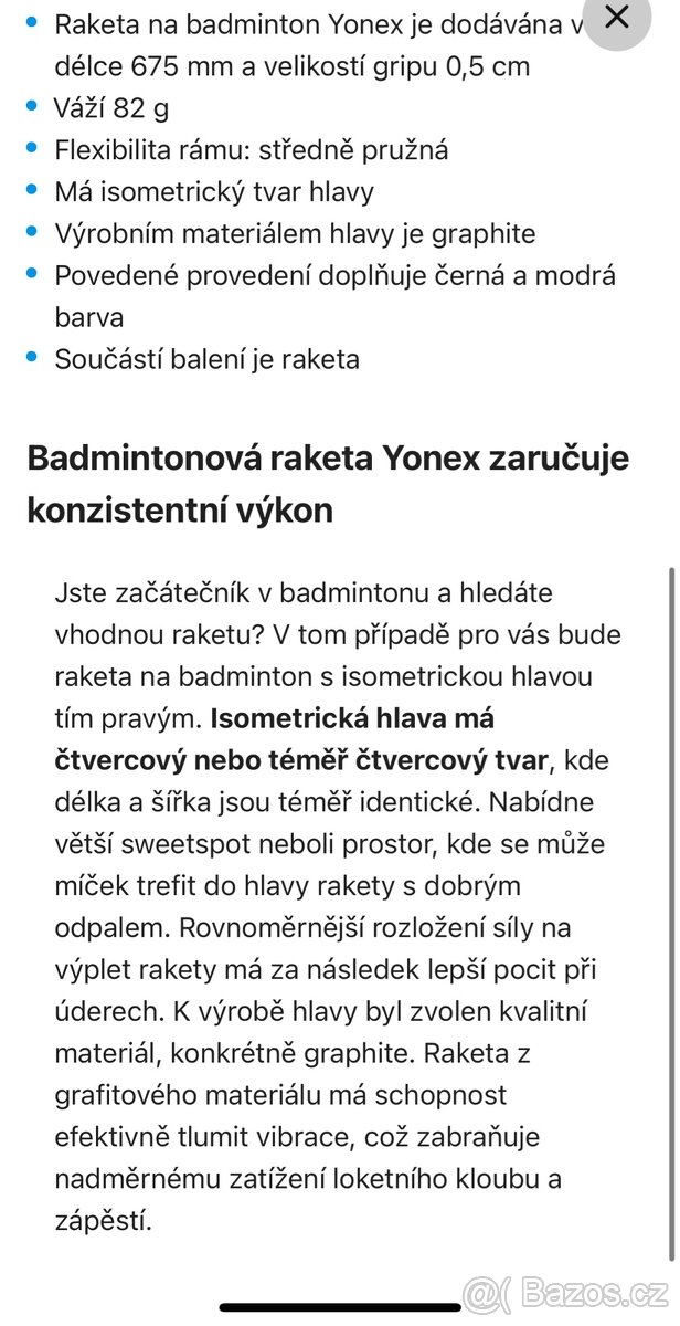 Yonex Astrox CS, Black - 3