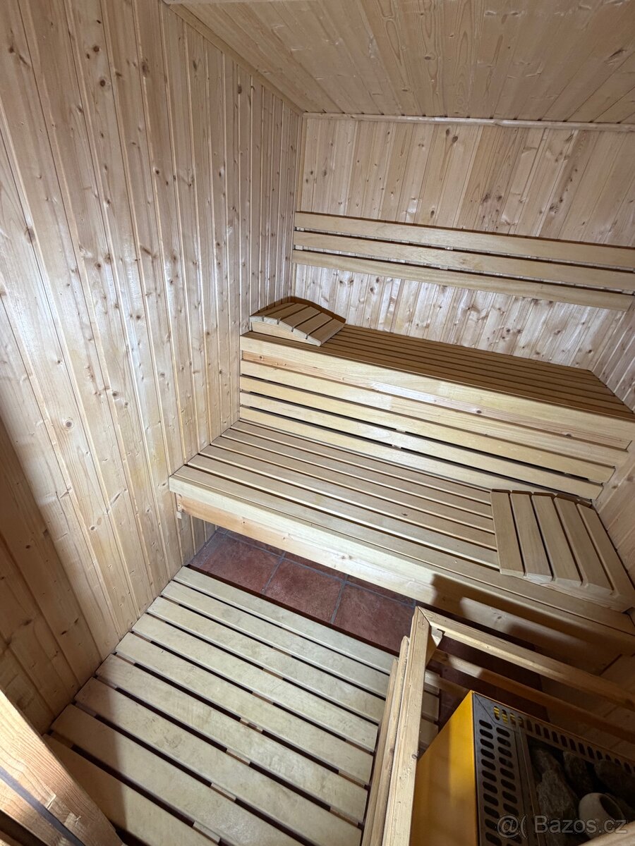 Finská sauna s kamny 7,5 kW - 3