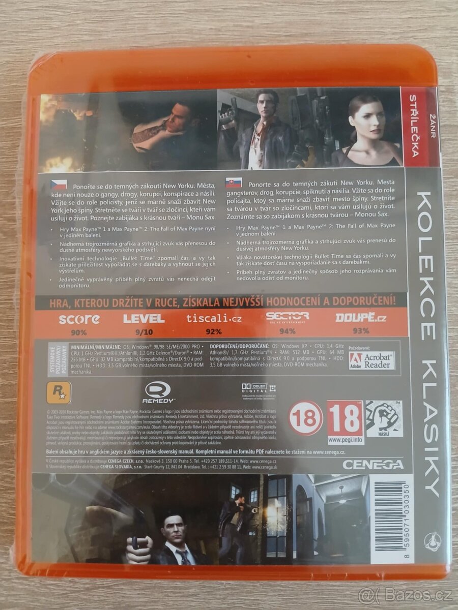 Pc hra Max Payne 2 Neotevřená - 3