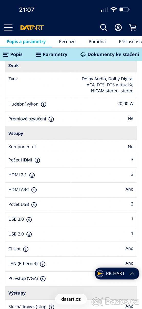 Televize Hisense 65A66G - 3