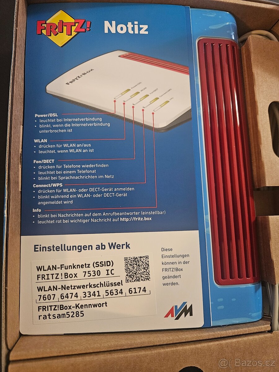 Prodam nový router FRITZBox 7530AX - 3