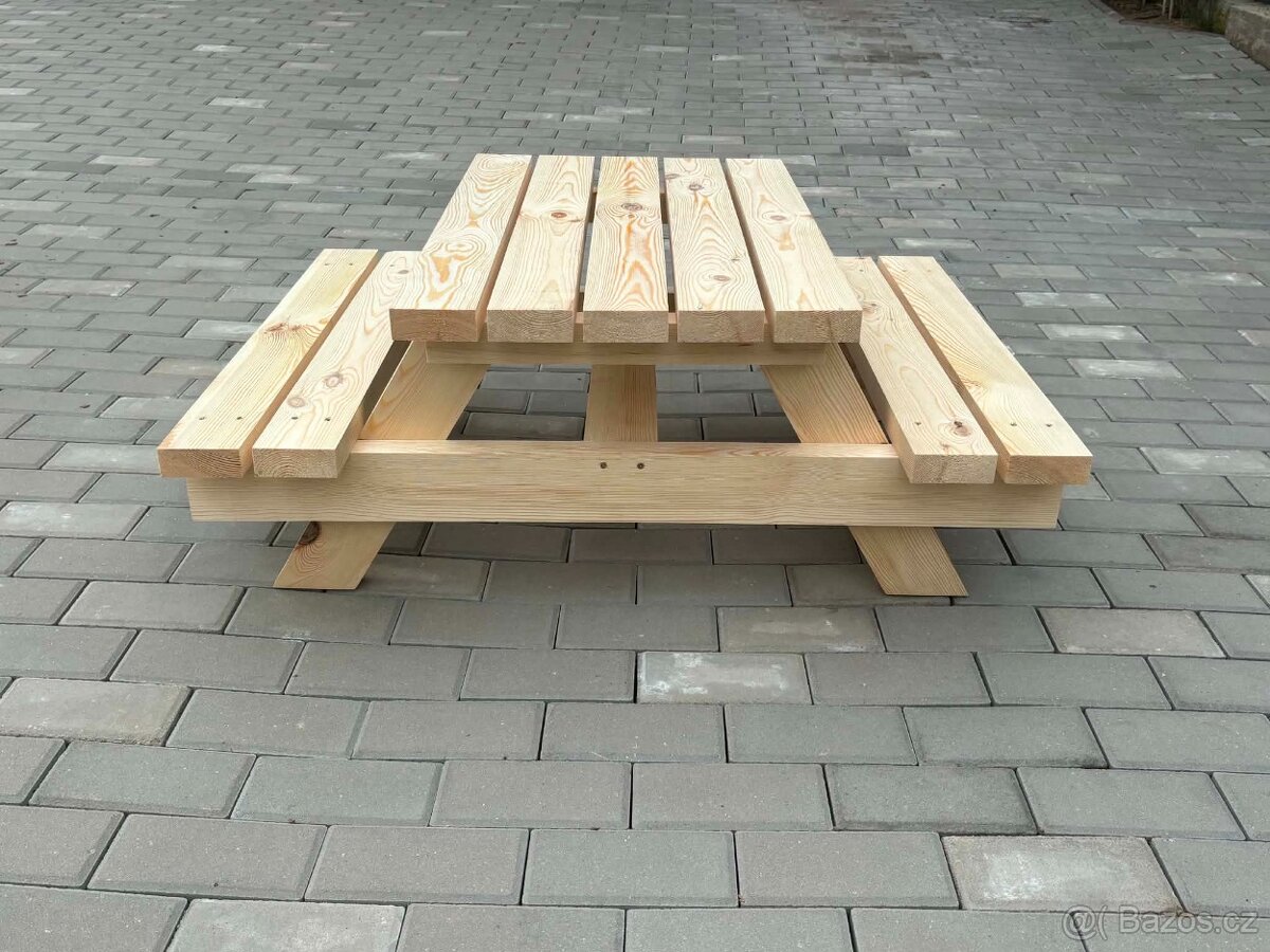 Dětský set stůl a lavice - 3