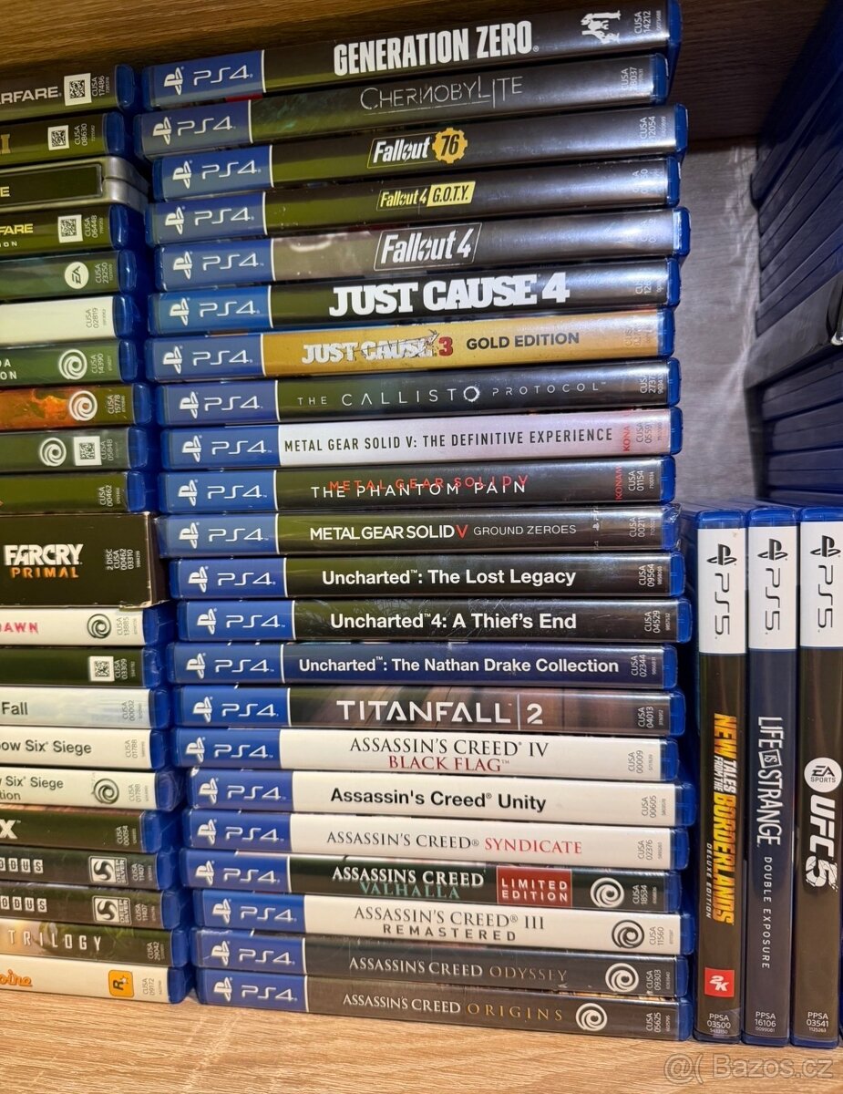 Sbírka her PS4-PS5(osobně-pošta) - 3